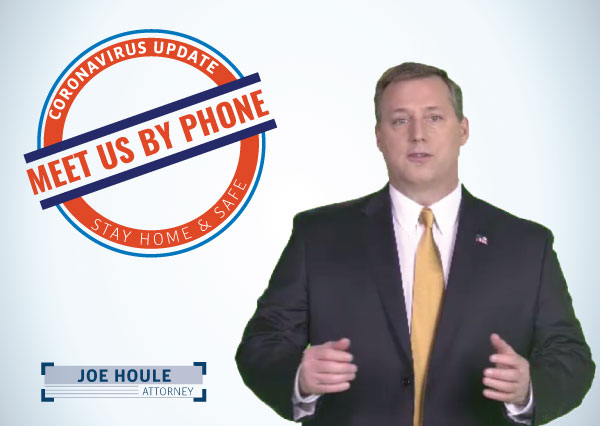 Law Firm TV commercial advertising phone consultations amid pandemic